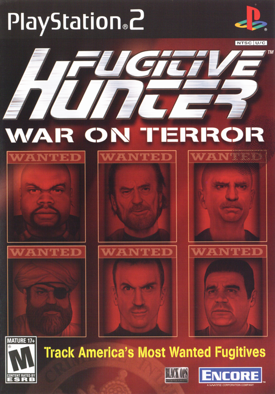 Fugitive Hunter box art for Playstation 2